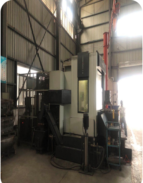 Cast steel finishing workshop